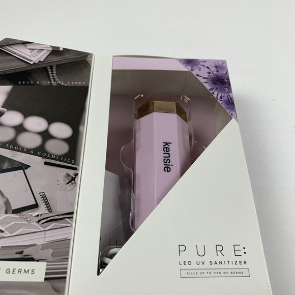 Kensie Pure Led UV Sanitizer Kill Up to 99% Germ Retracatble Top Microport 6176 - Picture 2 of 5